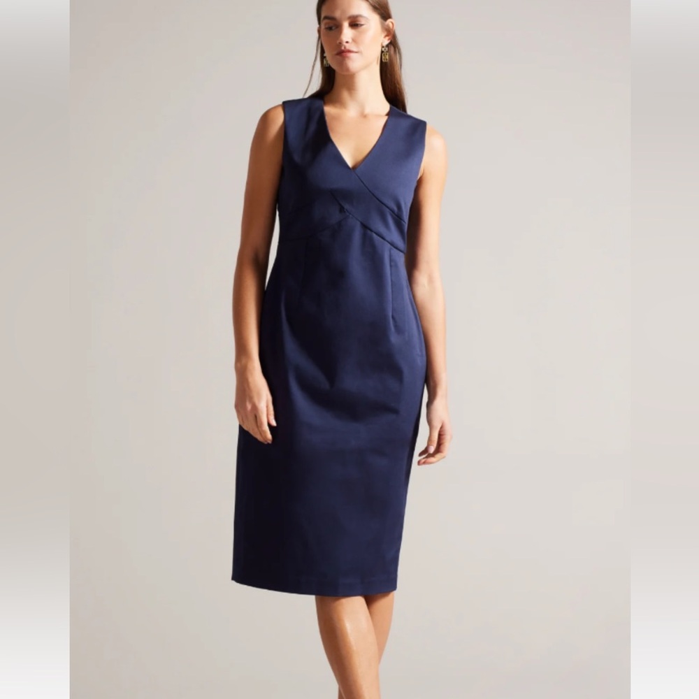 NWT Ted Baker Salian Midi Dress